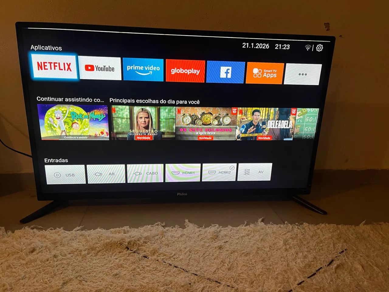 Smart Tv - Philco 40" polegadas 