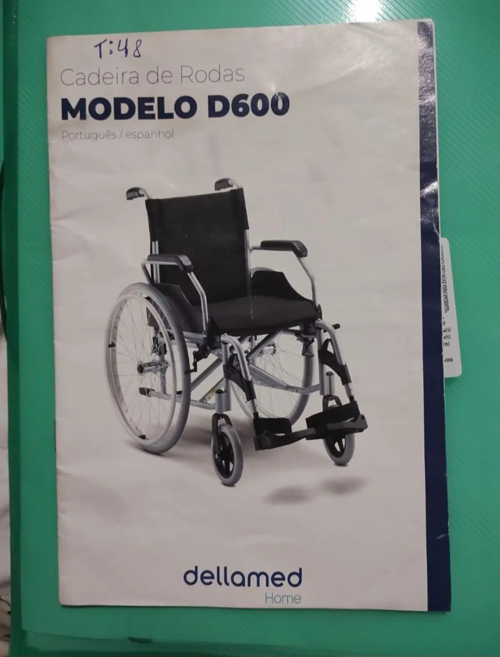 Cadeira de rodas manual 