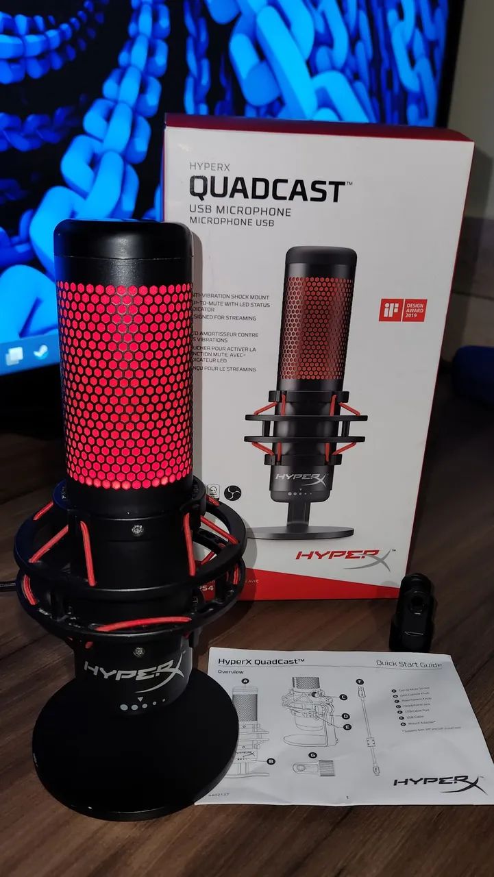 Microfone Hyperx Quadcast65724023757955121