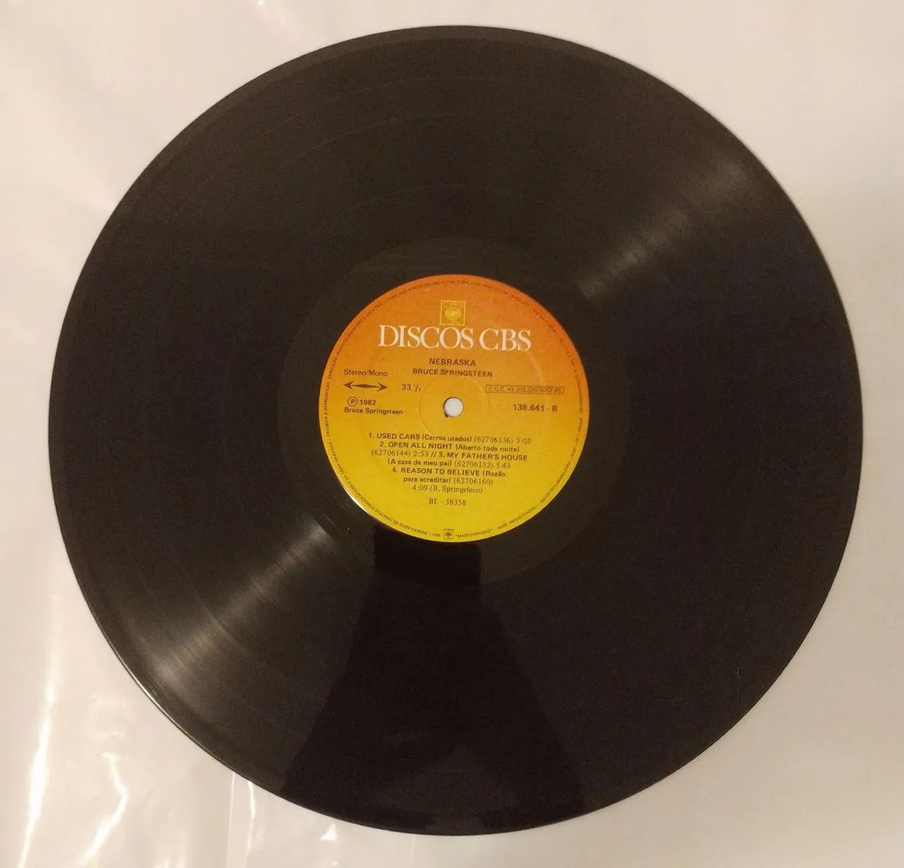  Bruce Springsteen - Nebraska LP Vinil (EX) - Foto 4