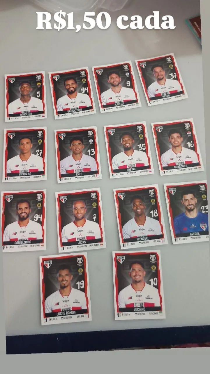 Figurinhas do brasileirão 2026 - Foto 4