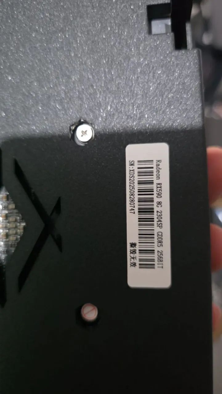Rx 590 8gb monarca dragon