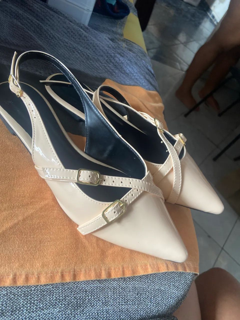 SANDÁLIA ESTILO SCARPIN SEM SALTO - Foto 2