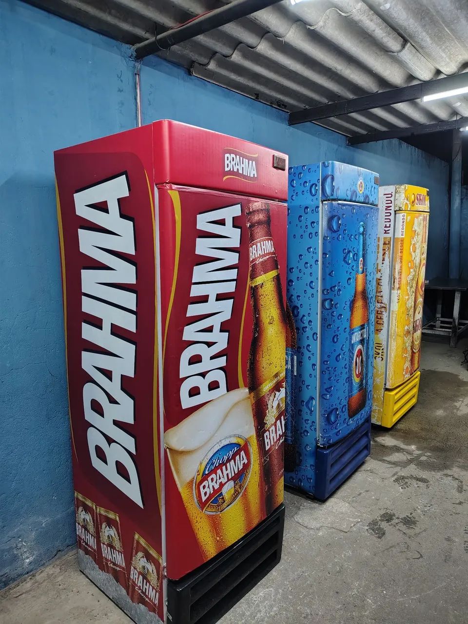 Cervejeira expositora Brahma 560 l entrega - Geladeiras e Freezers