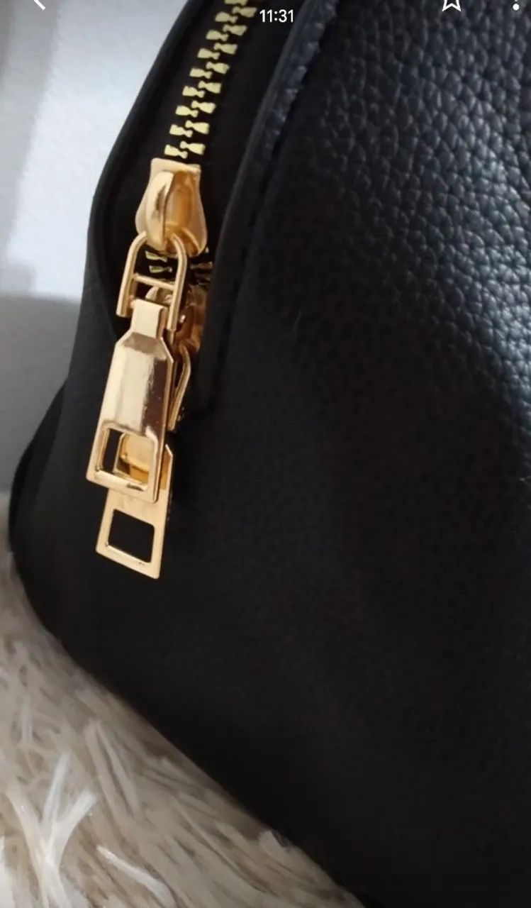 Bolsa maravilhosa, elegante, nova, preta. - Foto 3