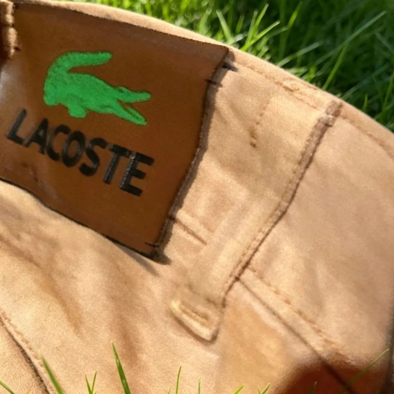 Calça masculina da Lacoste tamanho 38 - Foto 3