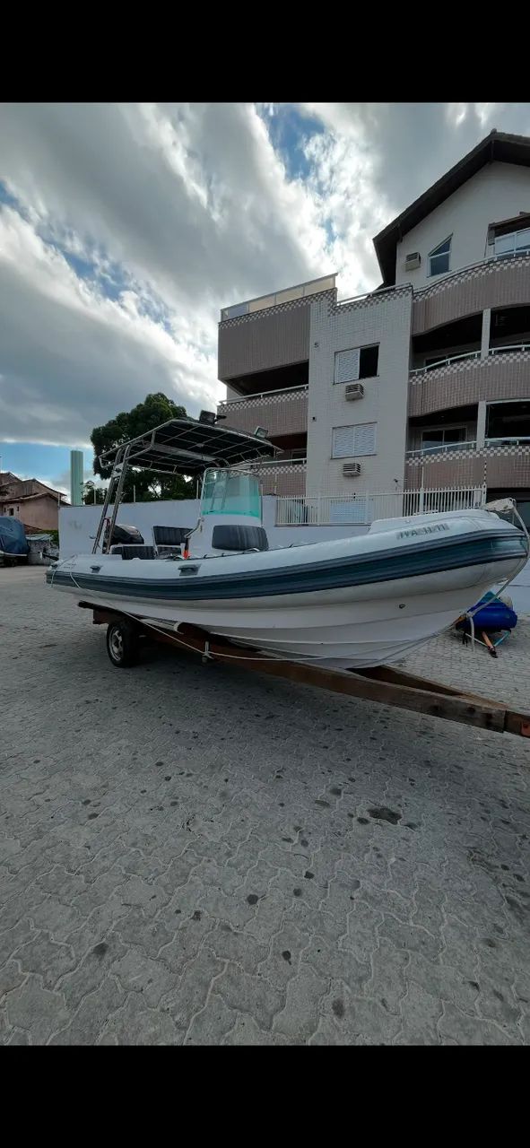 Bote Flexboat SR 620 c/ Mercury Pro XS 200 Hp - Foto 4