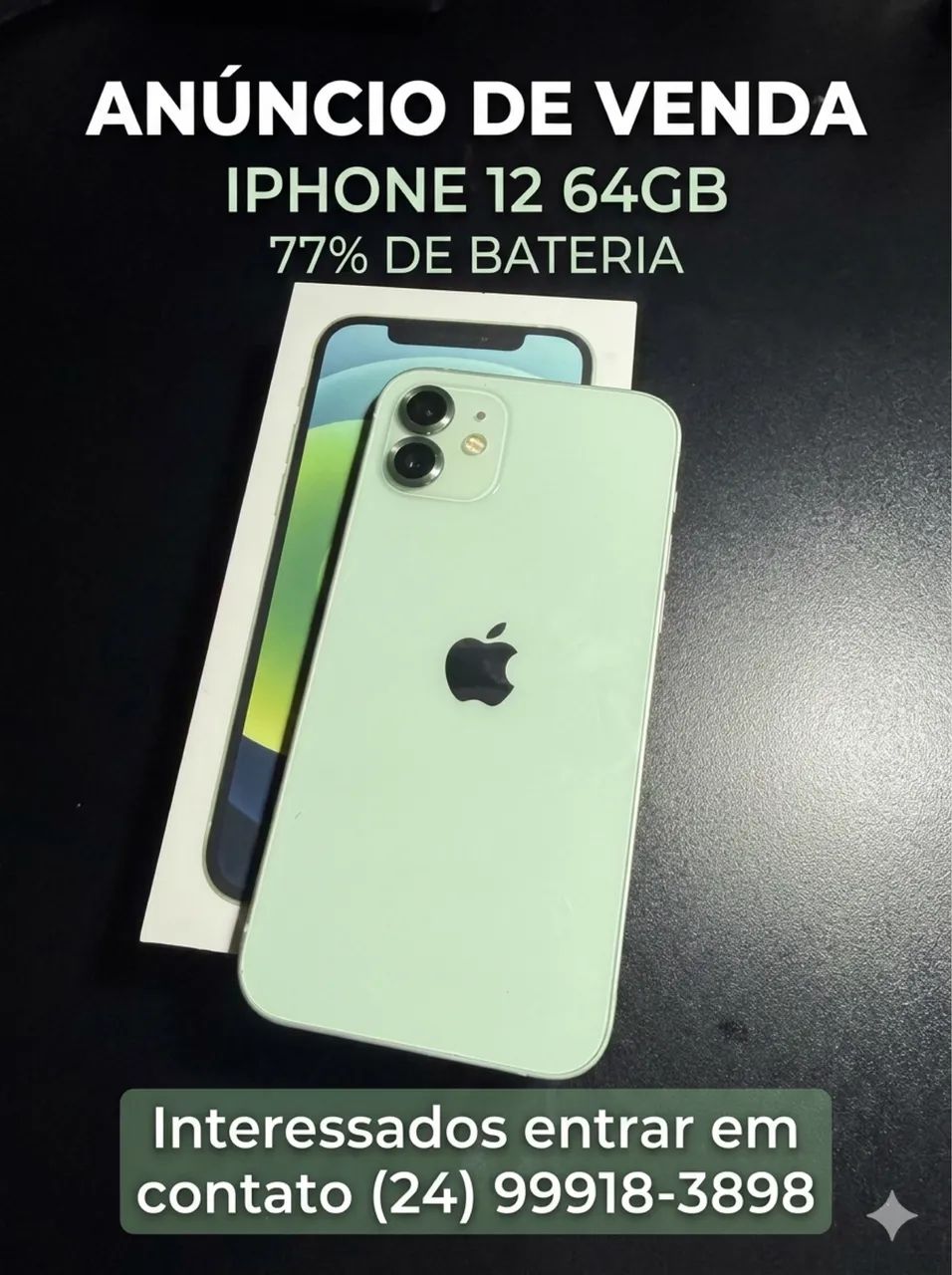 iPhone 12 64GB usado - Foto 2