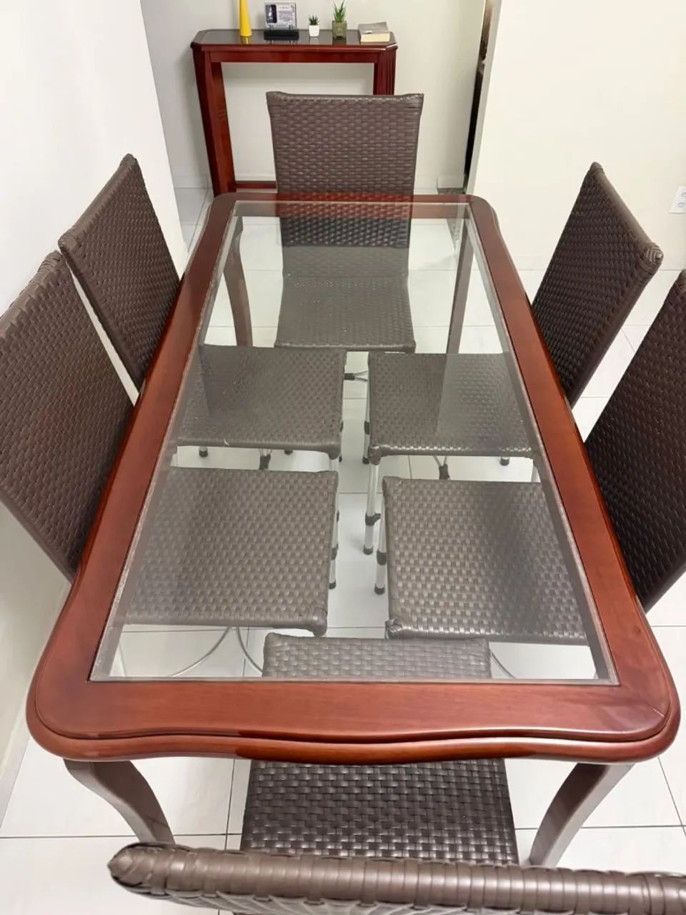 Mesa 6 lugares com cadeiras  - Foto 3