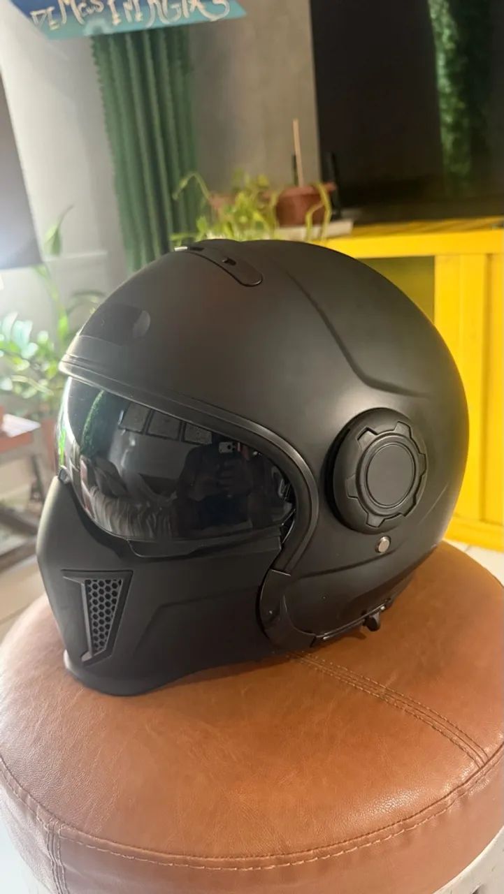 CAPACETE GP TECH ZOOM QUEIXO REMOVÍVEL  - Foto 5