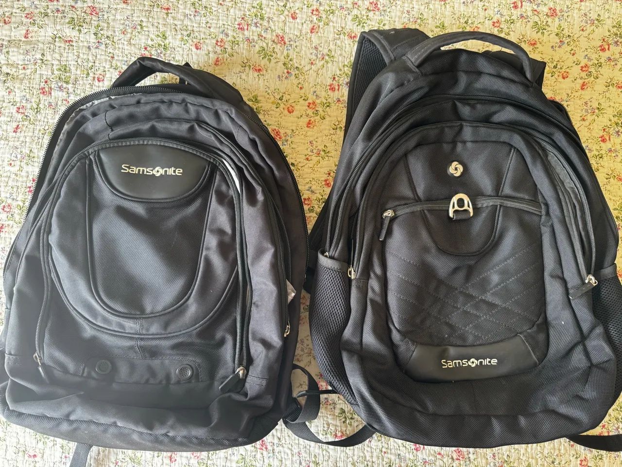 2 mochilas Samsonite pretas