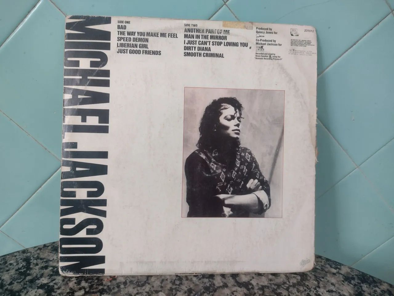 Vinil Bad Michael Jackson  - Foto 2