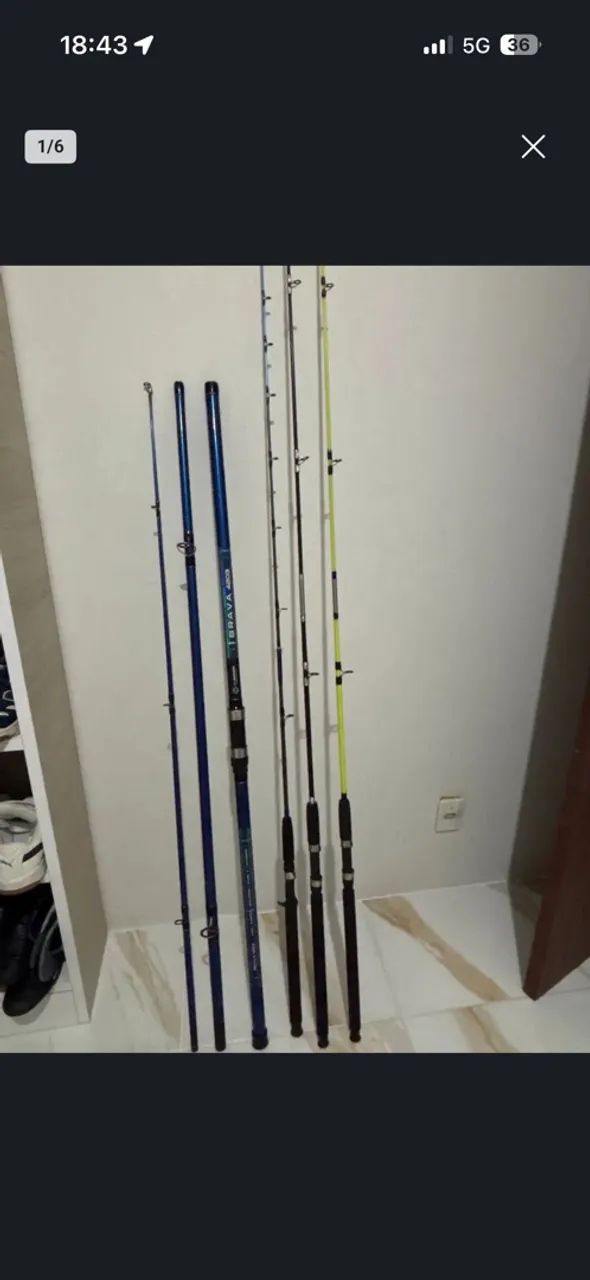 Kit de pesca completo  - Foto 2