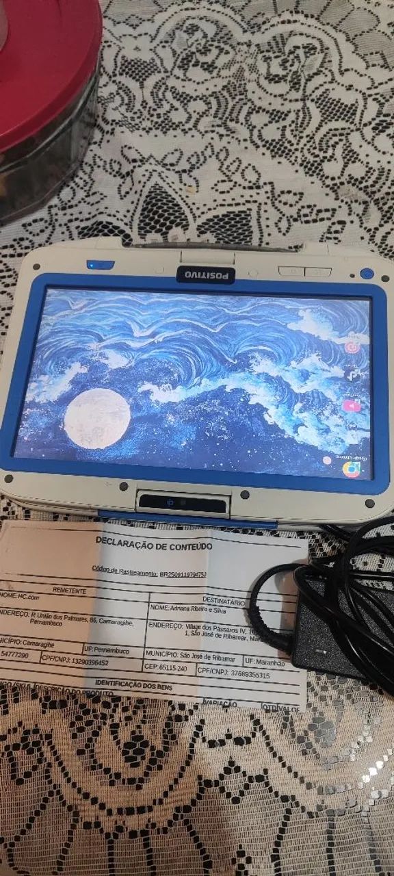 Vende Netbook 256+4g de memória ram 3 meses com nota fiscal  - Foto 3