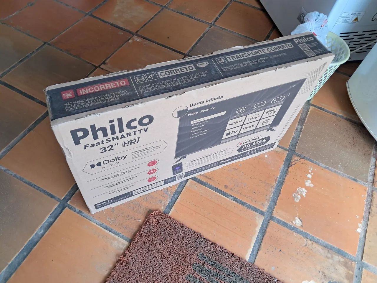 Tv smart 32 polegadas na caixa.. - Foto 3