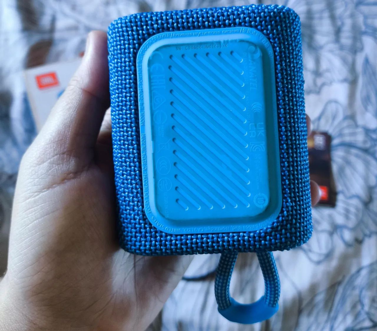 Caixa de som jbl Go 3 azul - Foto 5