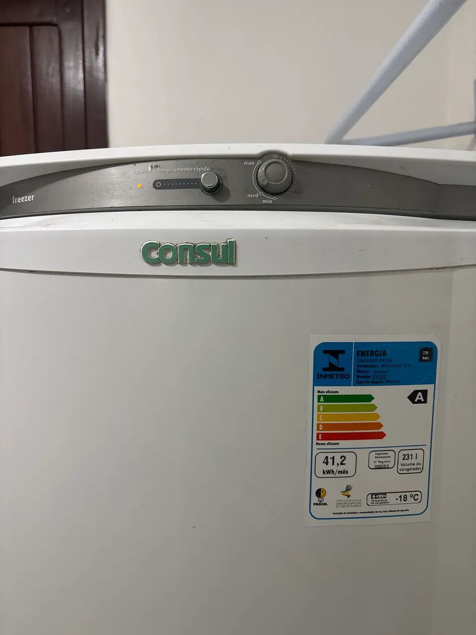 ? Freezer Vertical Consul 231 Litros - Excelente Estado - Foto 2