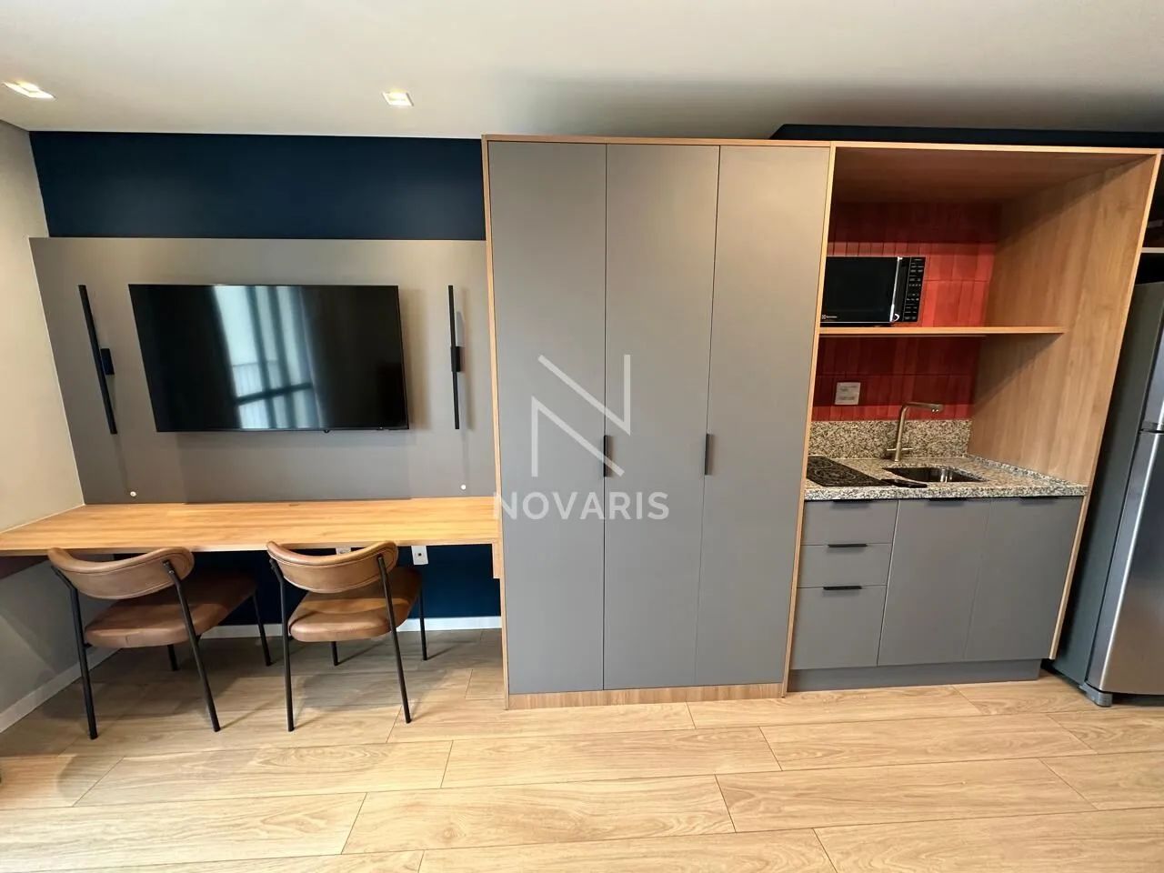 STUDIO NOVO E MOBILIADO NO ALTO DA BOA VISTA - Foto 4
