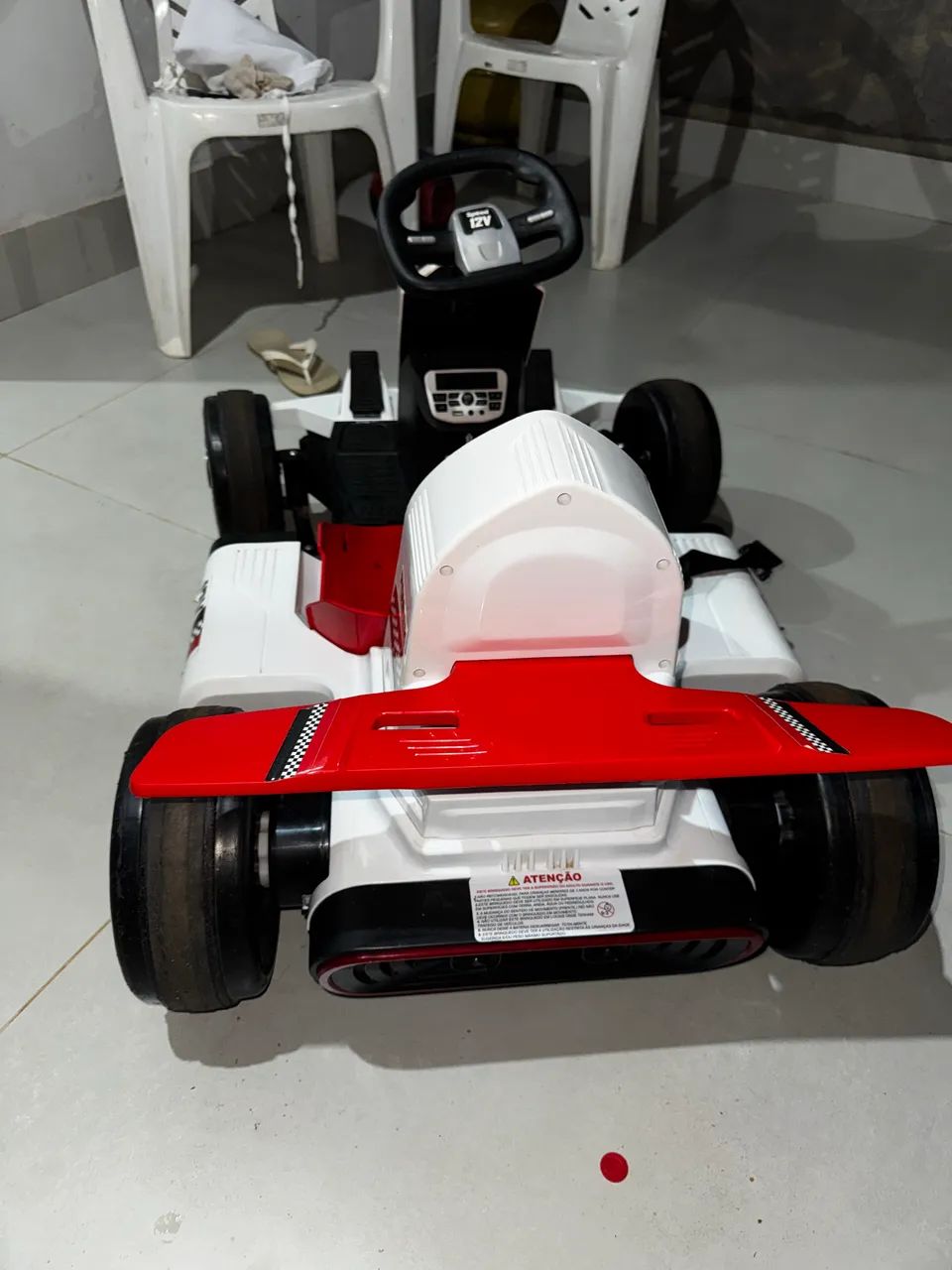 CARRINHO KART ELÉTRICO BANDEIRANTE 12v - Foto 5
