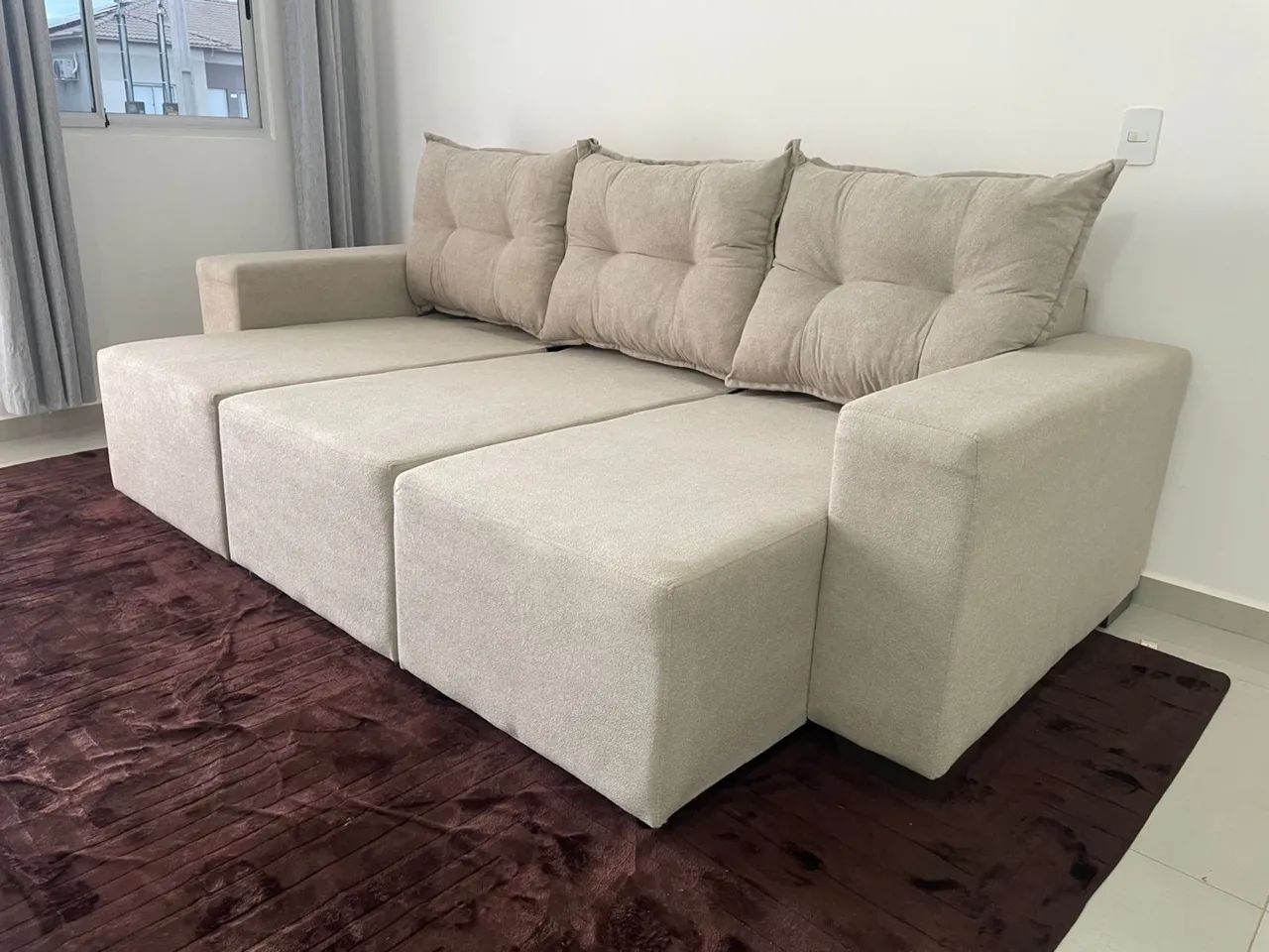 PROMOÇÃO IMPERDÍVEL SOFÁ RETRÁTIL  - Foto 5