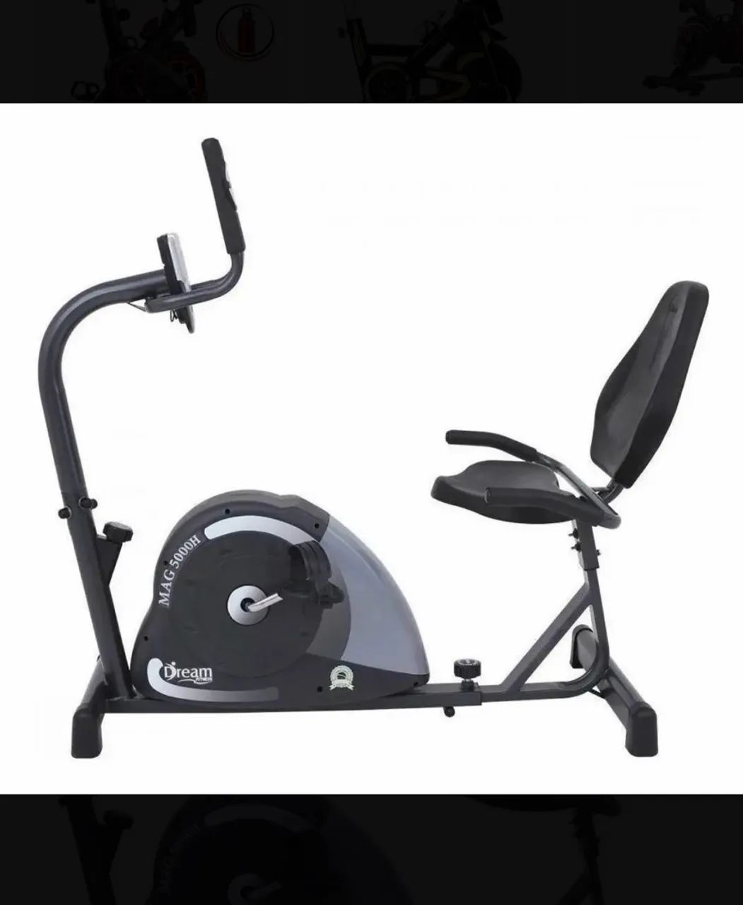 Bicicleta Ergométrica Horizontal Mag 500 - Foto 3
