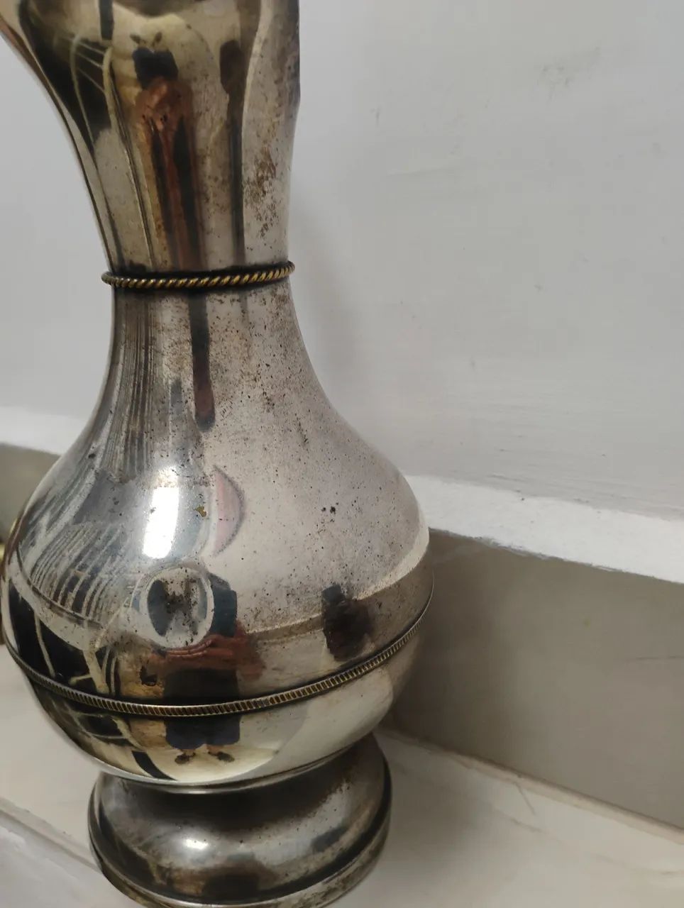Jarro banhado em prata  - Foto 2