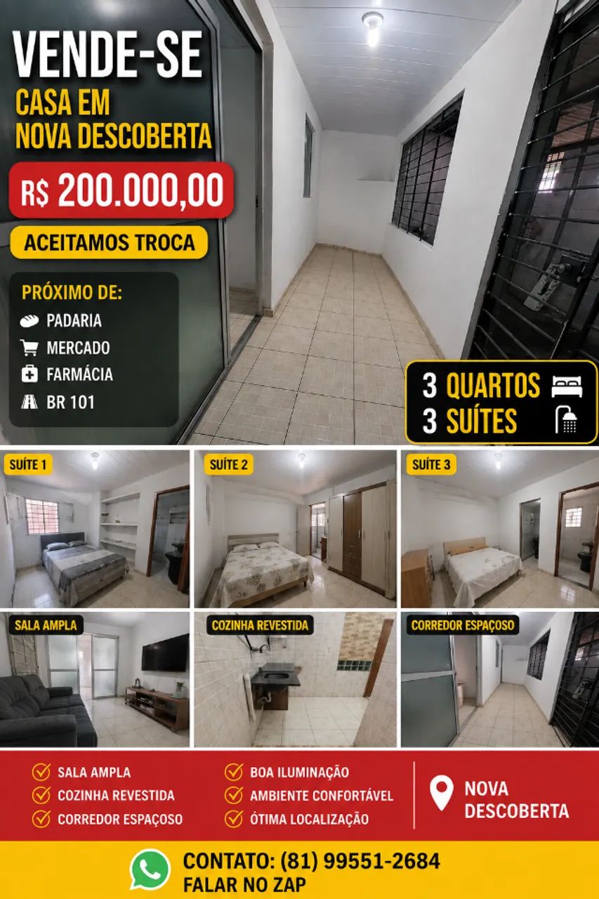 Casa pra vender 200 mil pra negociar  - Foto 4