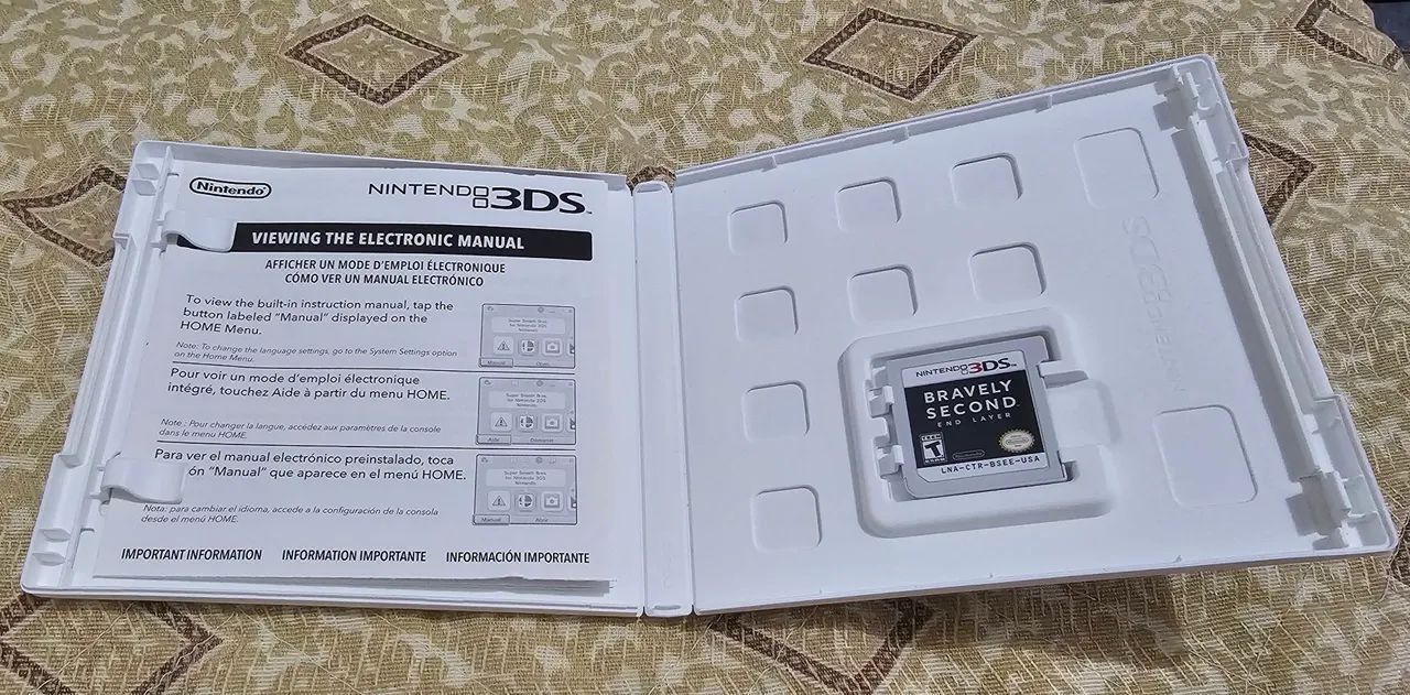 【北米版】BRAVERY SECOND END LAYER 3DS 3DS - Bravely Second End Layer | Shopee Brasil