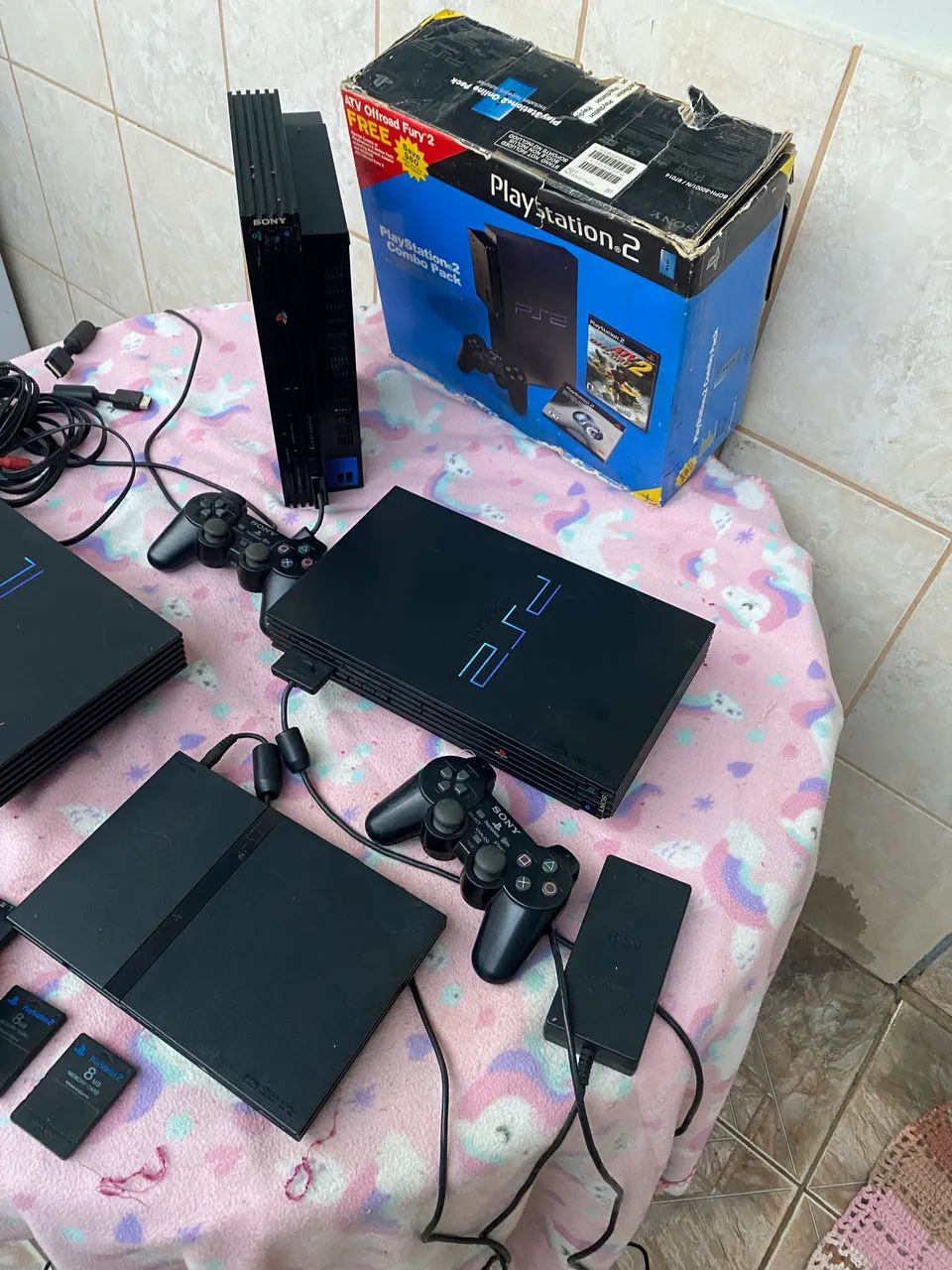 Lote PS2 FAT E PS2 slim - Foto 3