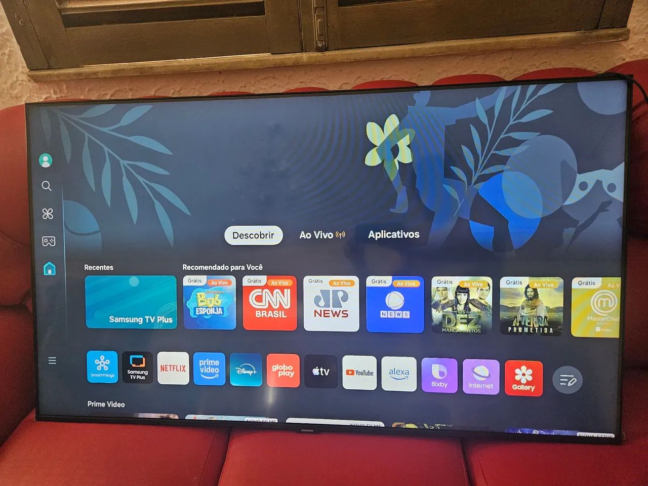 SmartTv Samsung 50CU7700 (TELA ESVERDEADA) - Foto 2