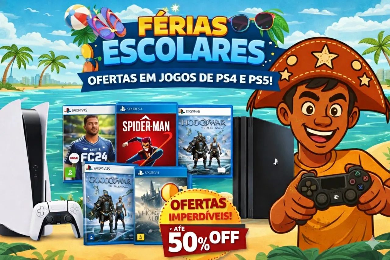 JOGOS PARA PS4 & PS5