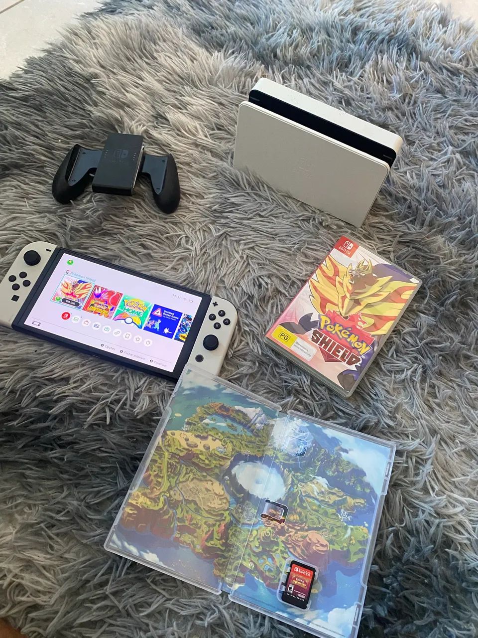 Nitendo Switch Oled - com jogos Pokémon  - Foto 3