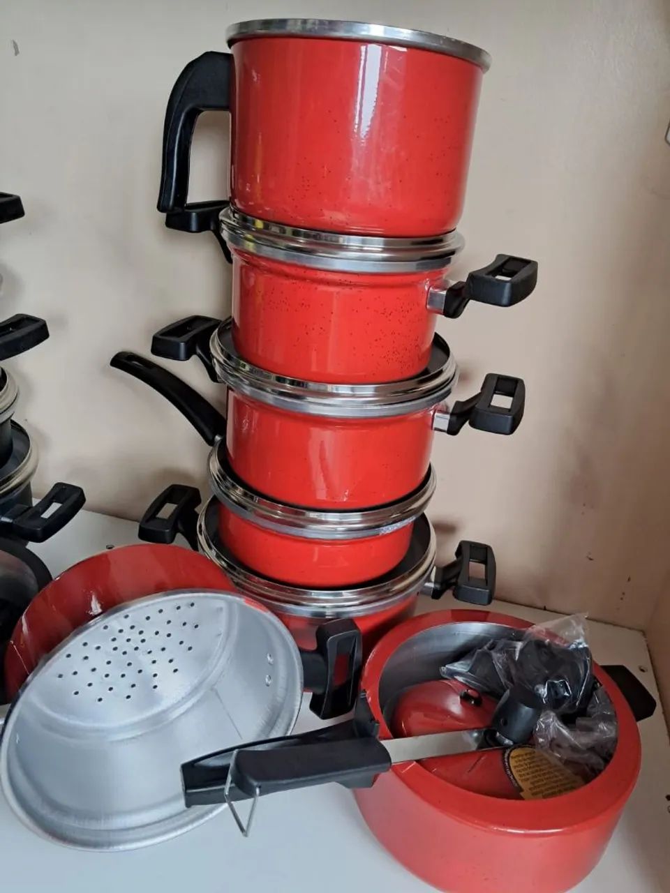 Jogo de Panelas com 7 peças 