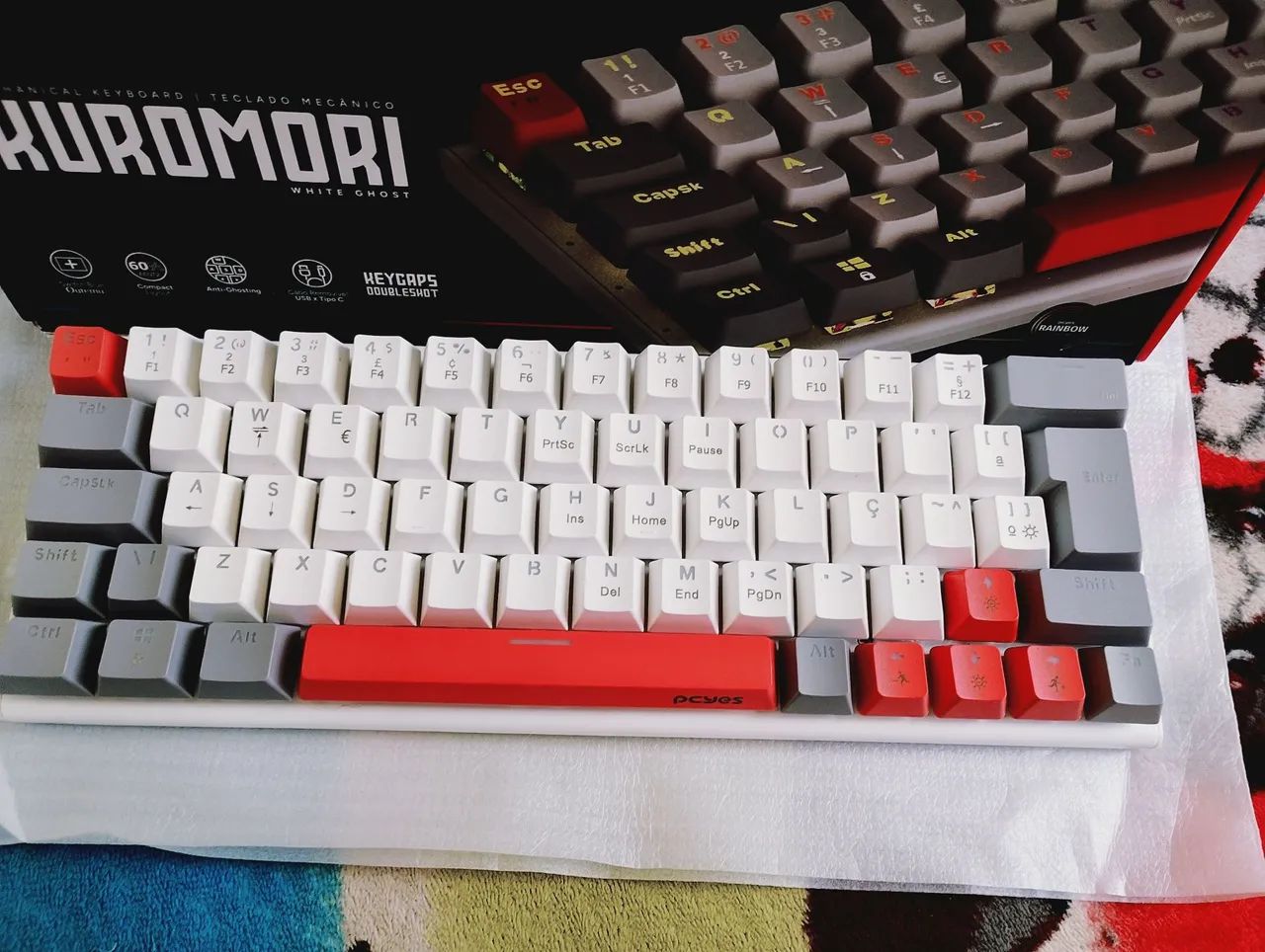 TECLADO 60% RGB  - Foto 2