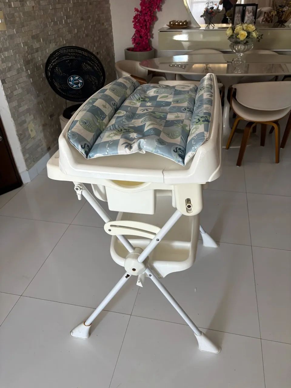 Banheira com suporte e trocador - Foto 3