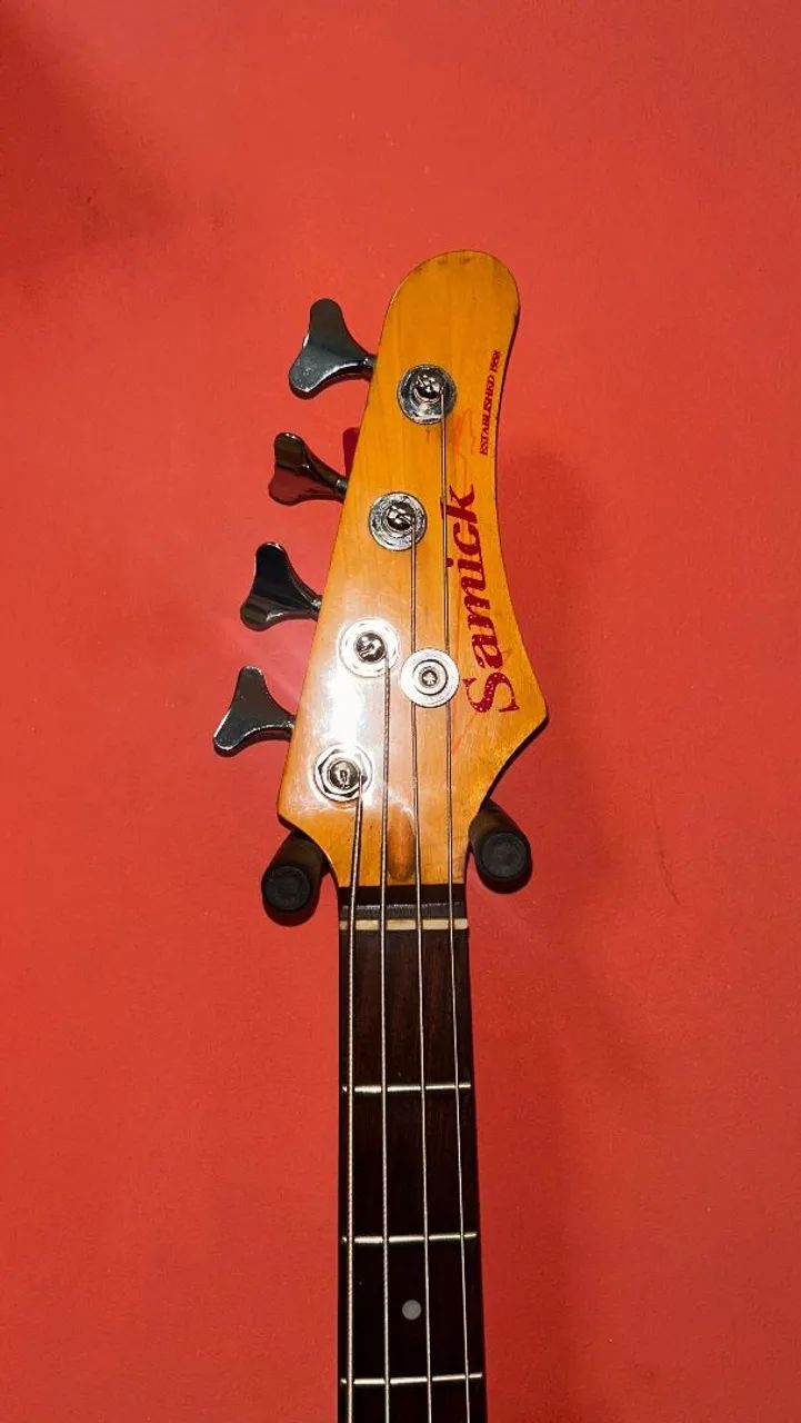 Baixo Samick 90s - RESTAURADO - Foto 3