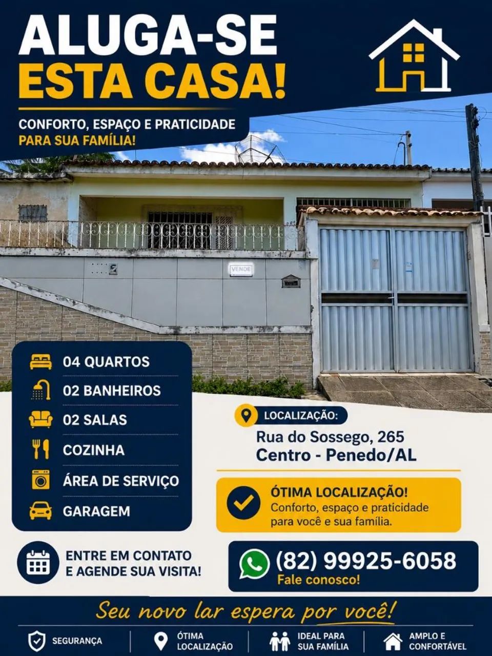 Vende-se Ótima casa em Penedo