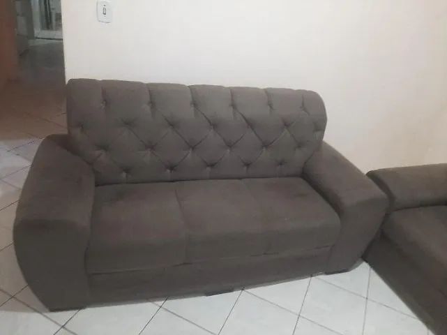 VENDO CONJUNTO DE SOFÁS 2x3 Lugares - Foto 2