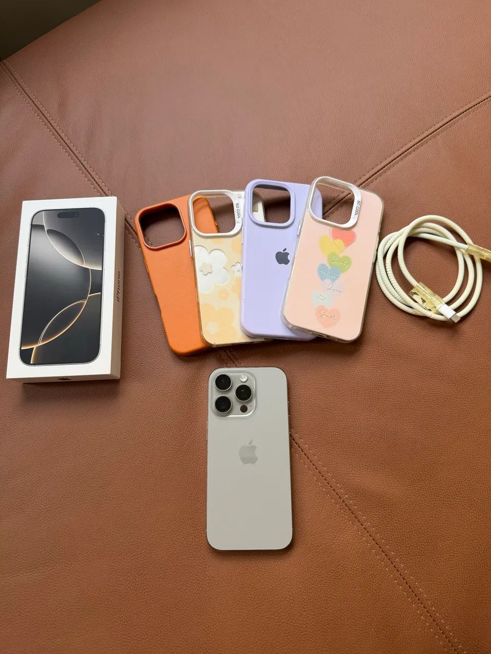 iPhone 16 pro 128Gb Cinza  - Foto 2