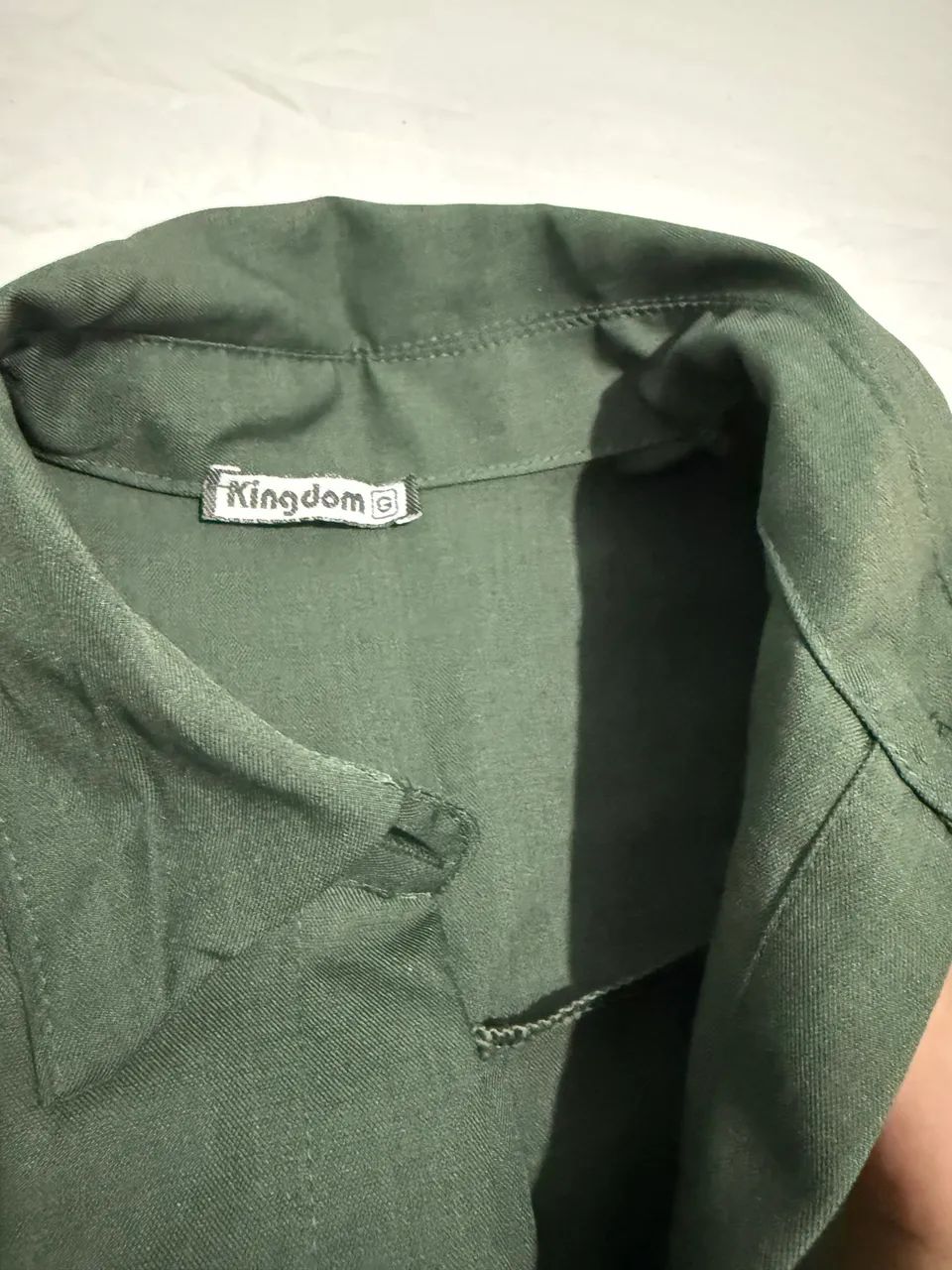 Blusa verde social - Foto 3