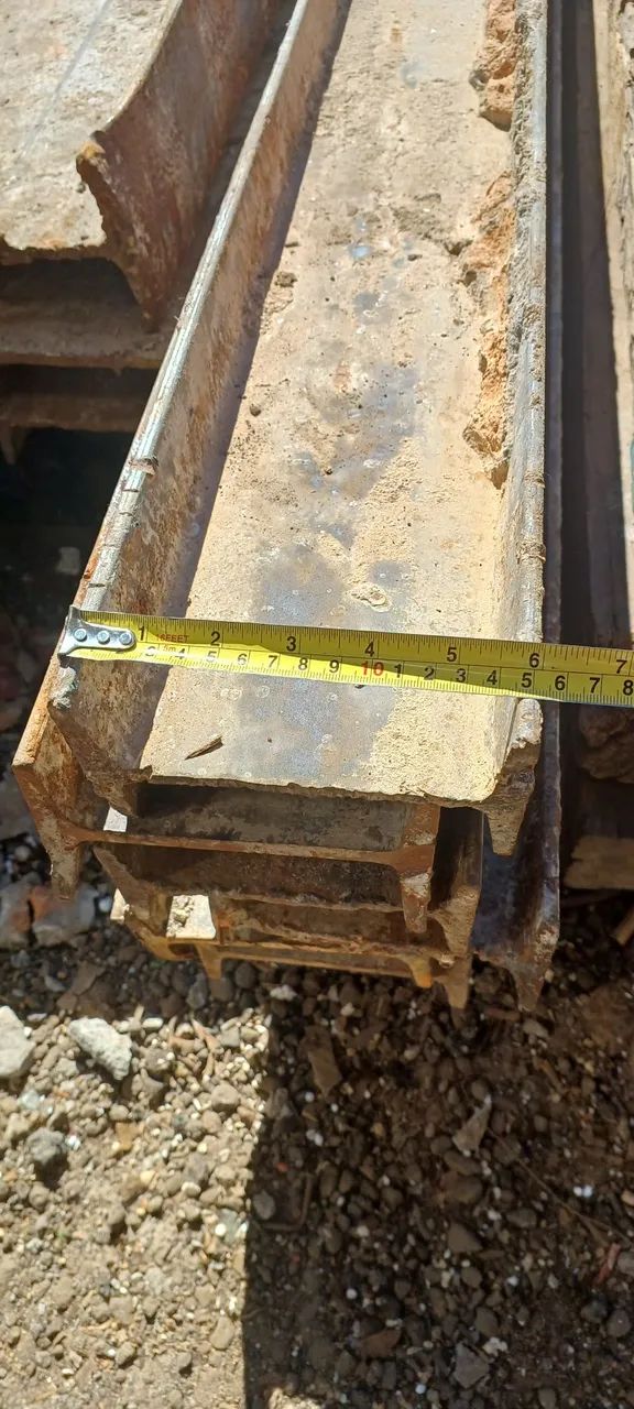 VIGAS I DE FERRO USADAS DIVERSAS MEDIDAS  - Foto 3
