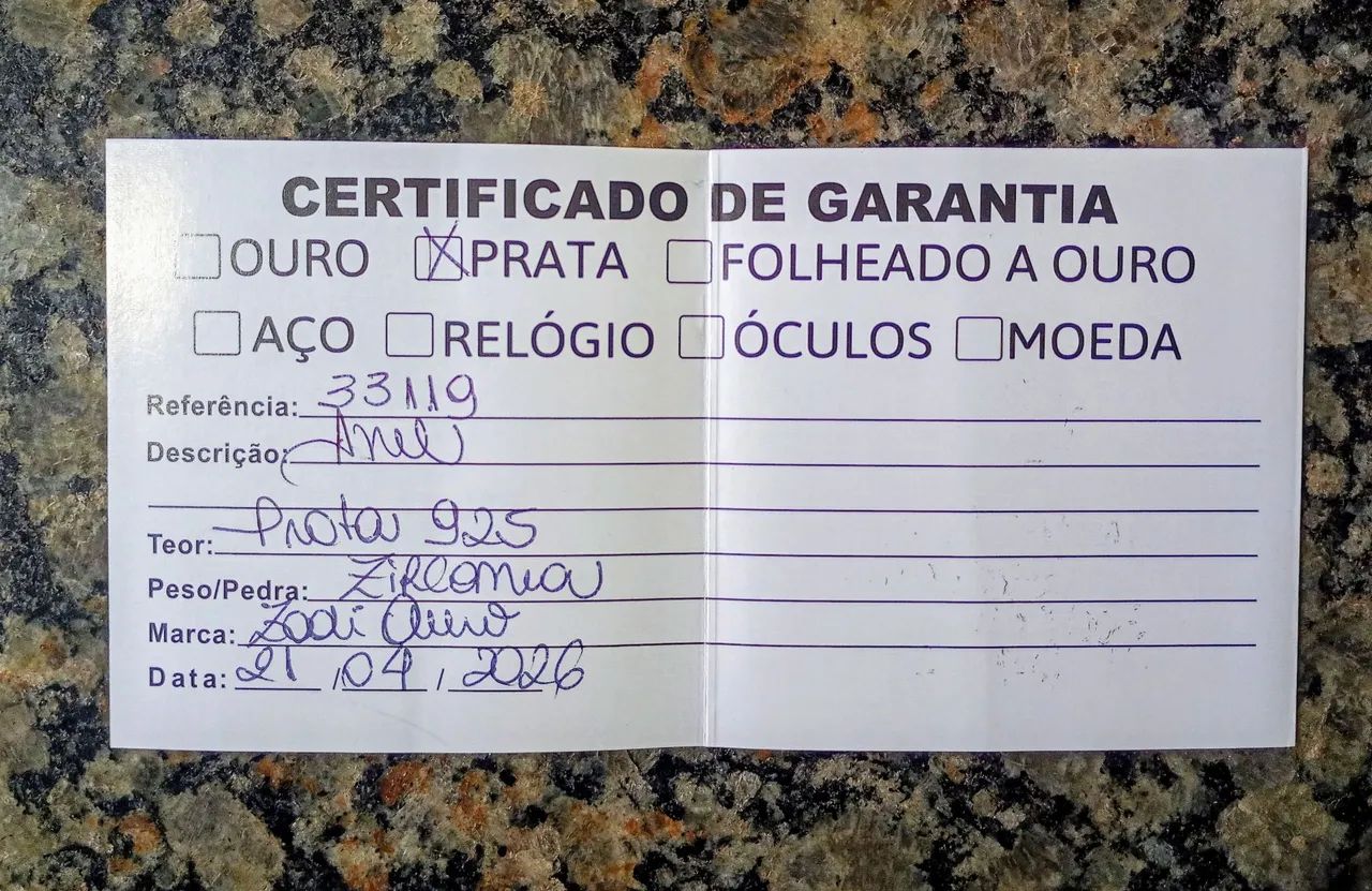 Anel Masculino em Prata  - Foto 4
