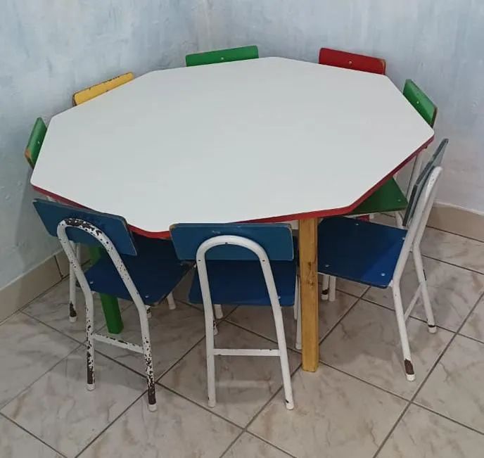 Mesa e cadeira escolar  - Foto 2