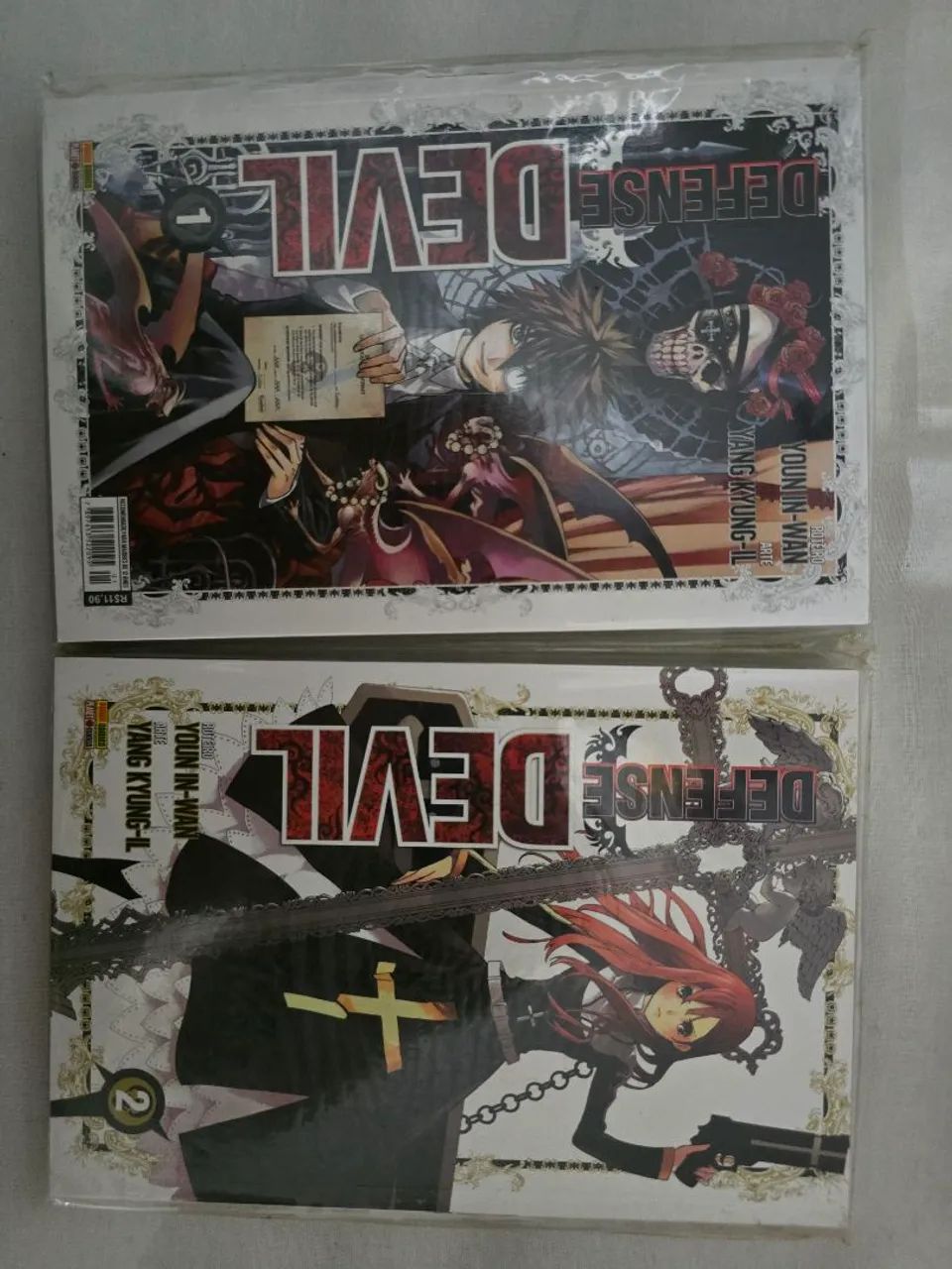 Mangá Defense Devil 1 e 2