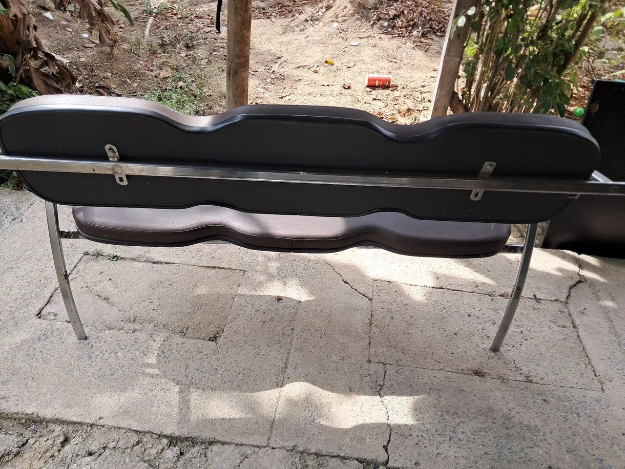 Kit cadeira hidraulica  e banco espera ora salao - Foto 2