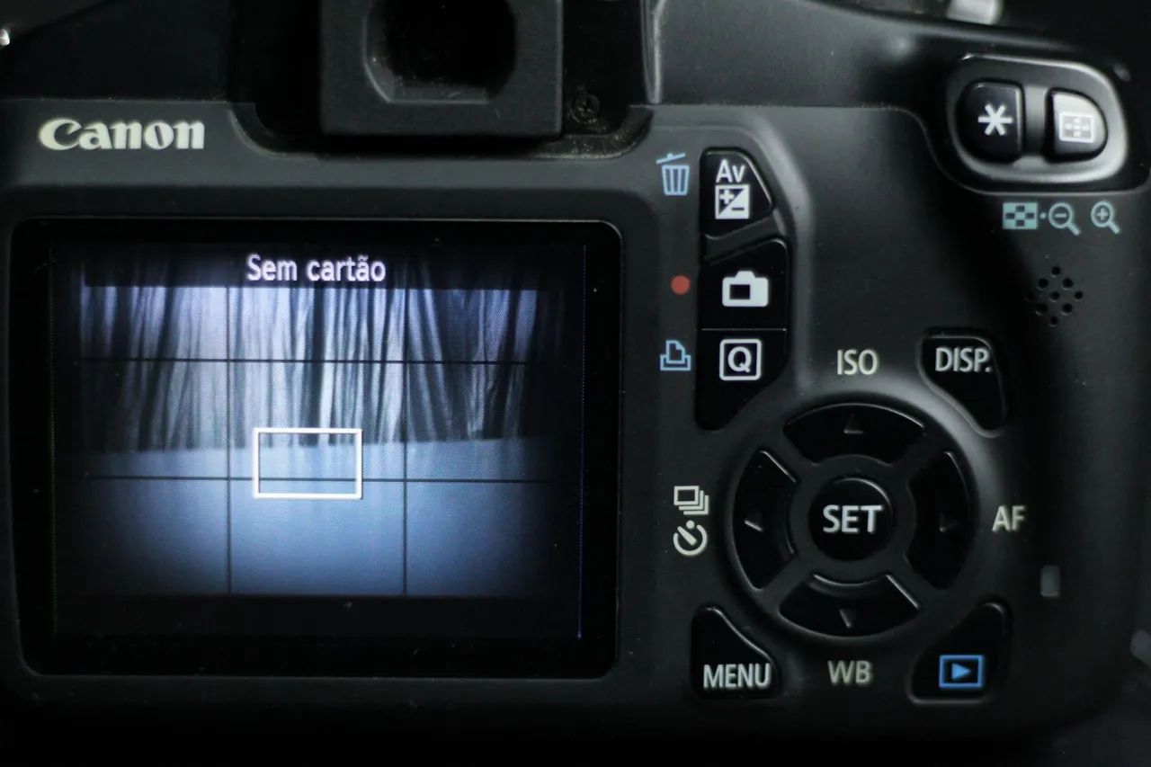 Corpo Canon EOS Rebel T3 (detalhe no visor) - Foto 4
