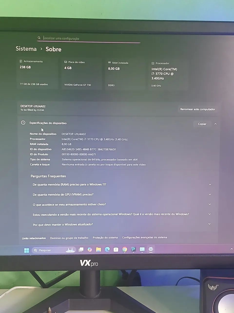 Pc gamer I7. - Foto 2