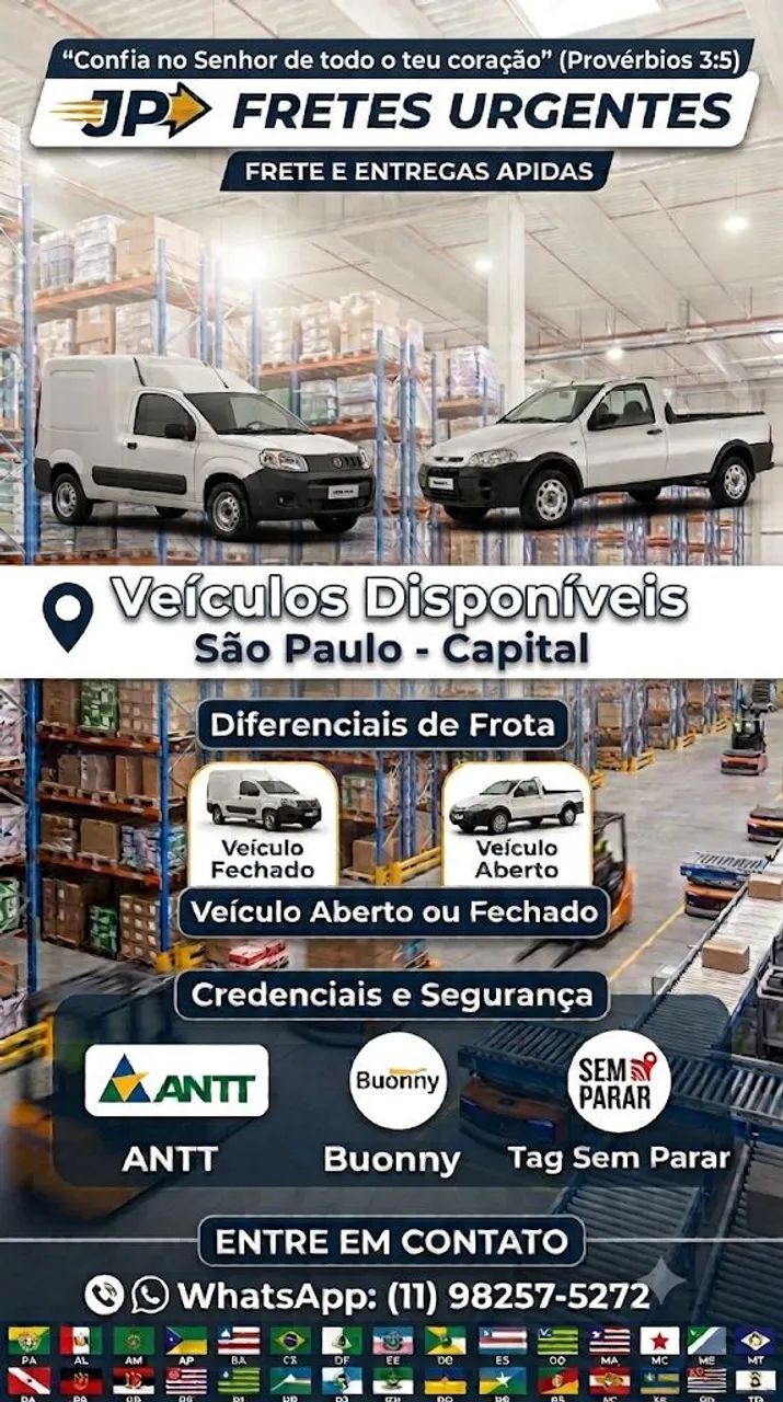 Carretos, fretes, moto, pequenas mudanças 