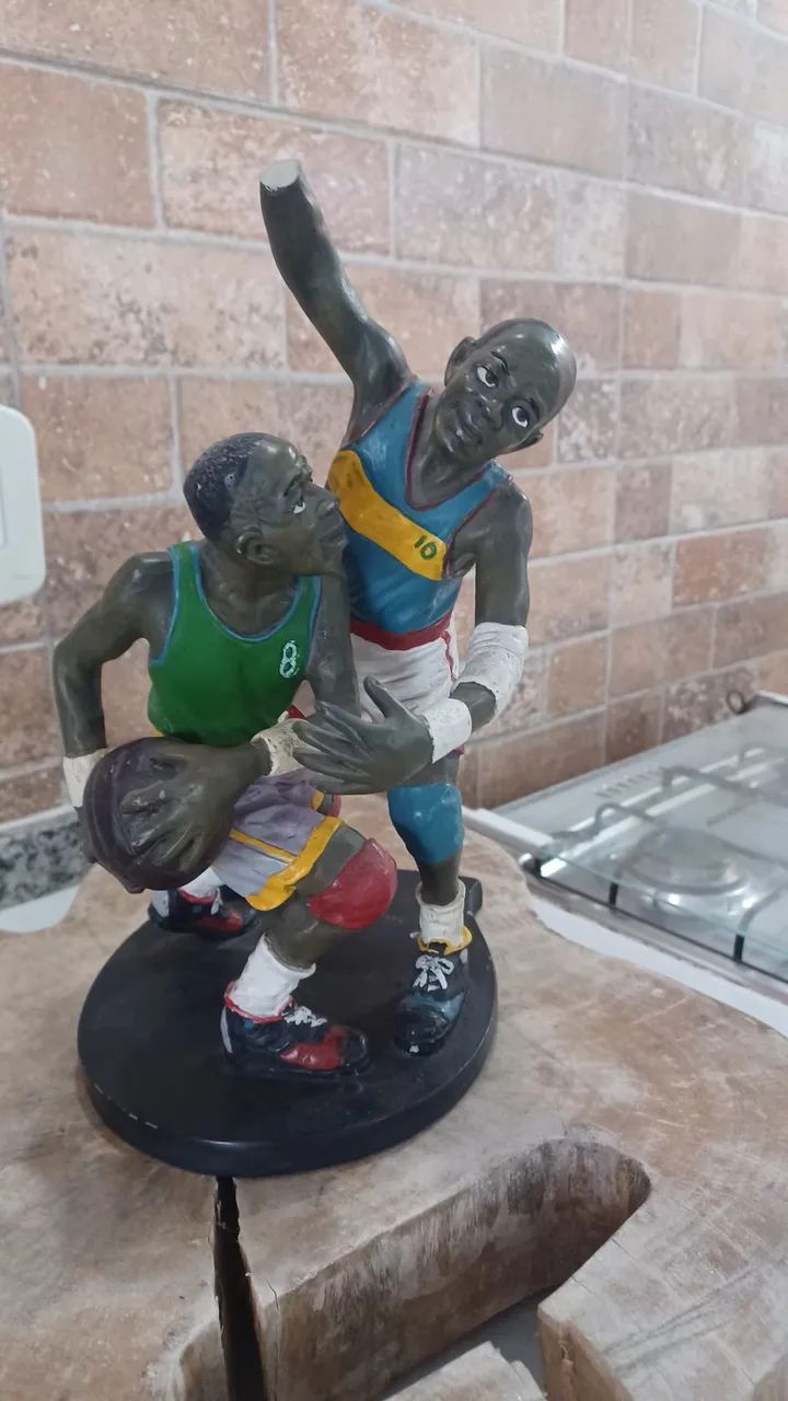 Boneco de basquete de louça  - Foto 2