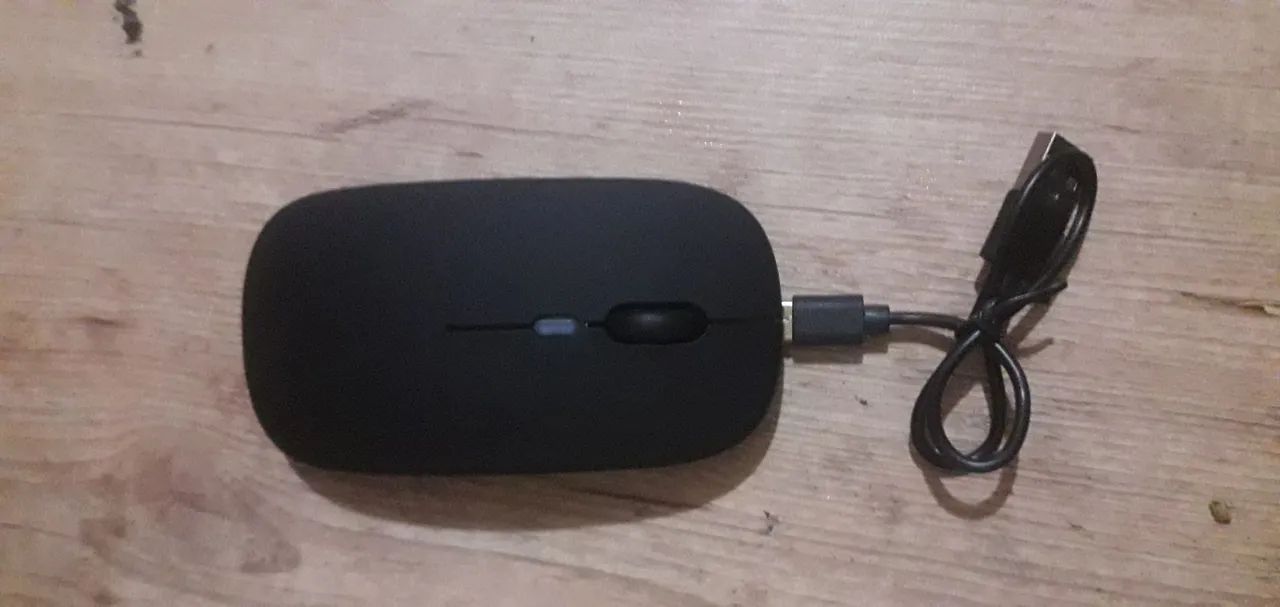 Mouse sem fio carregamento usb  - Foto 4